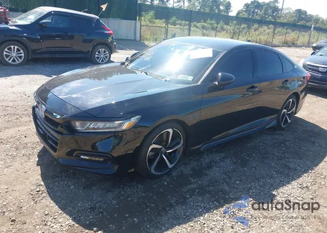 2019 Honda Accord Sport from USA, damaged, VIN 1HGCV1F37KA070664